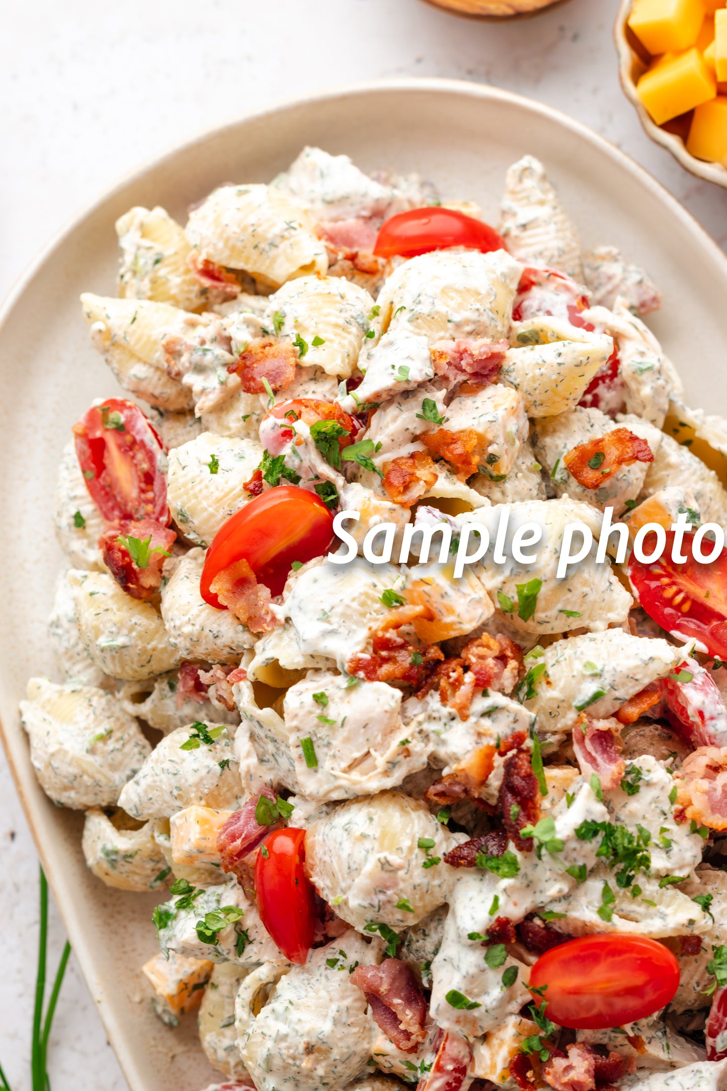 Chicken Bacon Ranch Pasta Salad - Set 2
