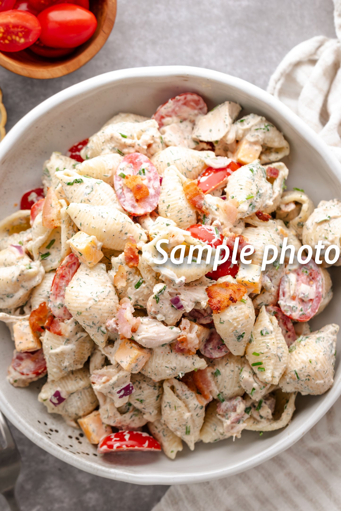 Chicken Bacon Ranch Pasta Salad - Set 1