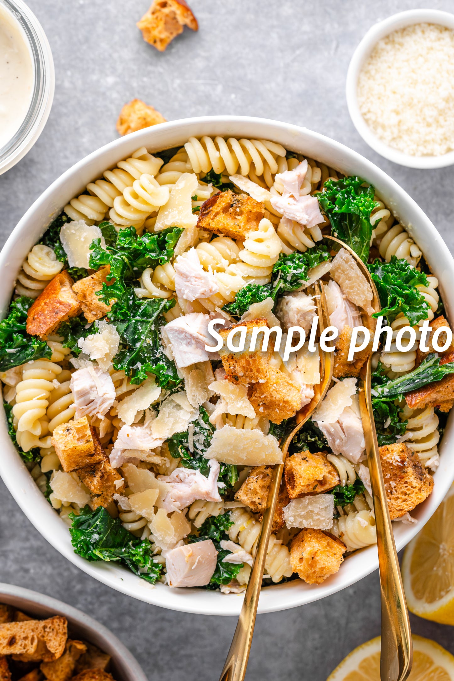 Chicken Caesar Pasta Salad - Set 1