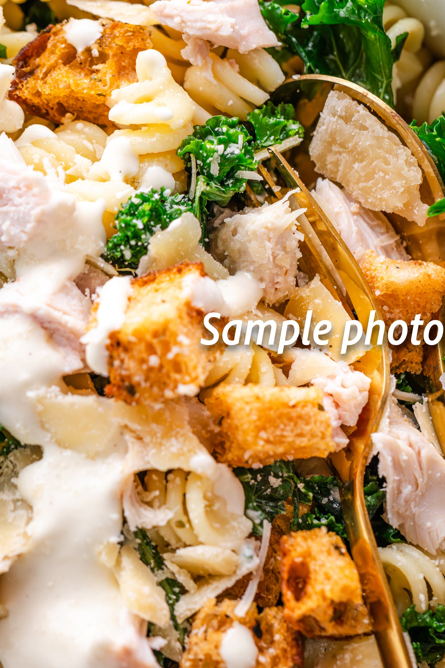Chicken Caesar Pasta Salad - Set 1