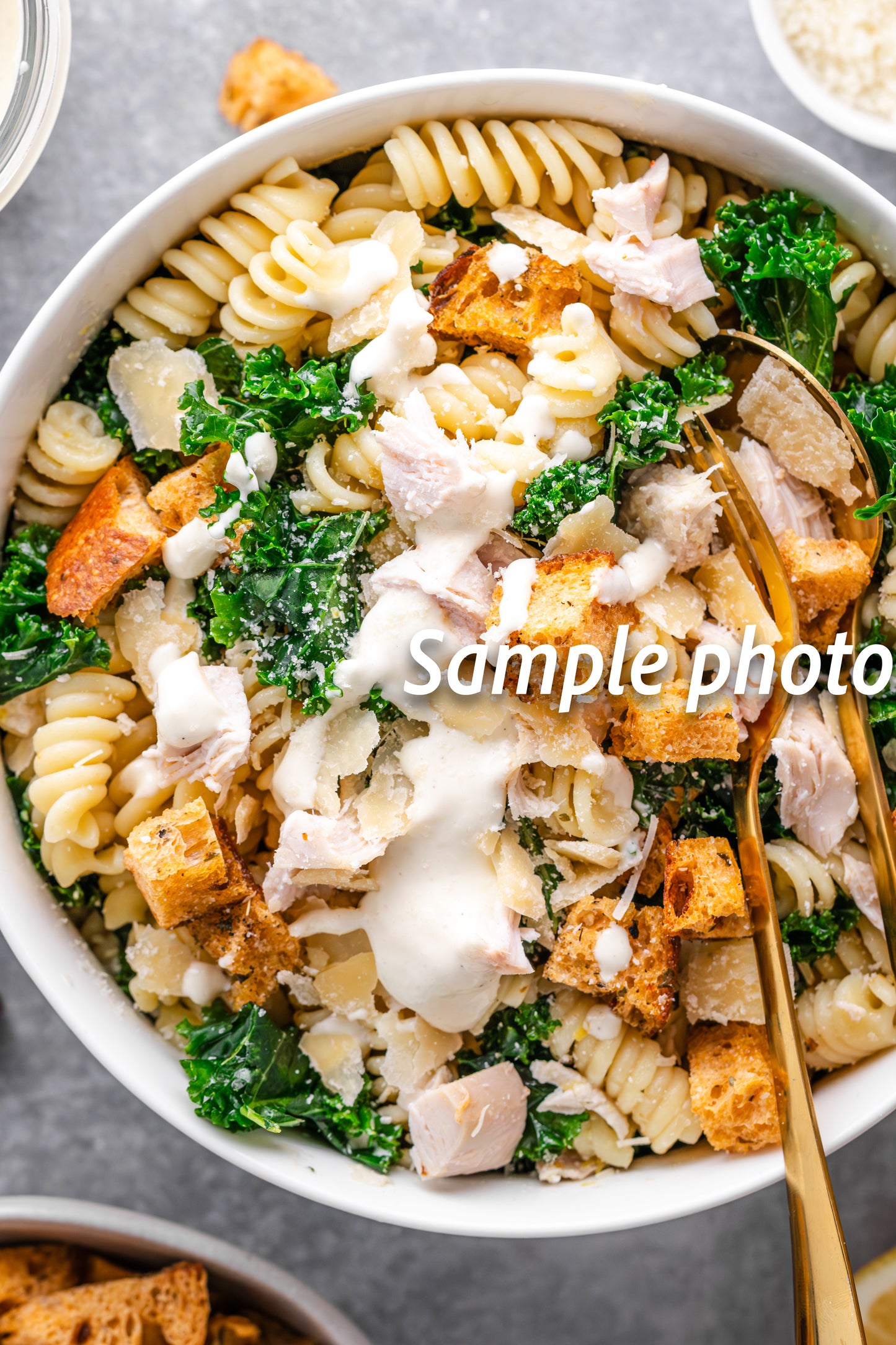 Chicken Caesar Pasta Salad - Set 1
