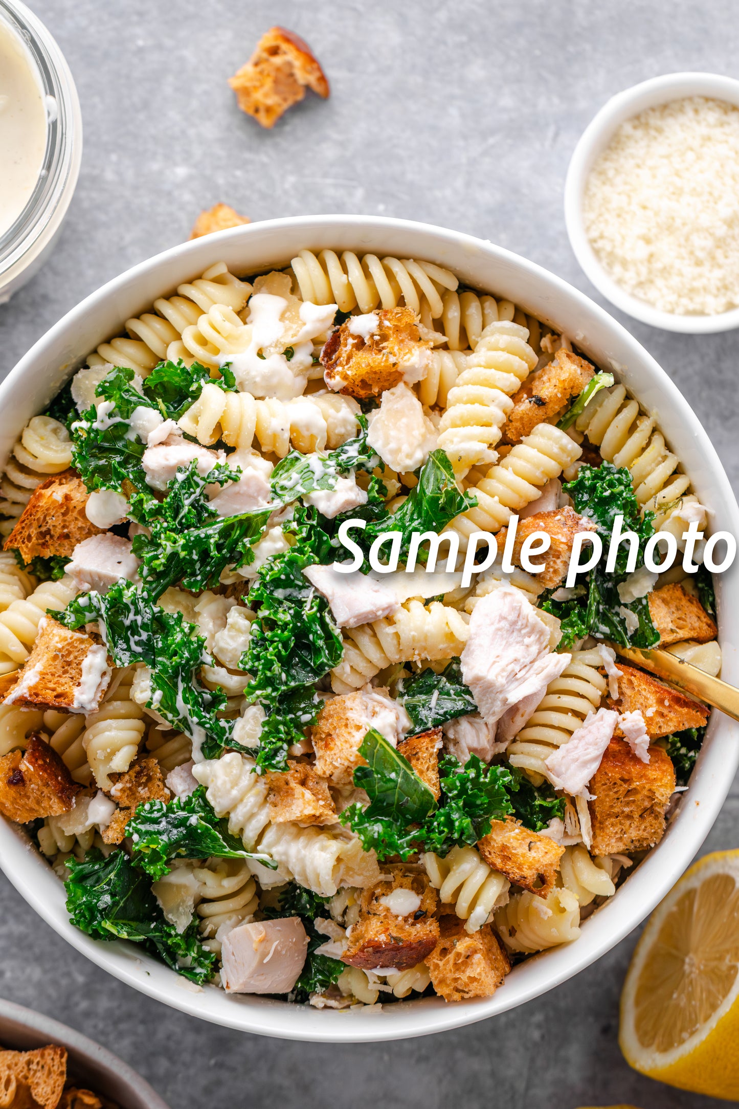 Chicken Caesar Pasta Salad - Set 1