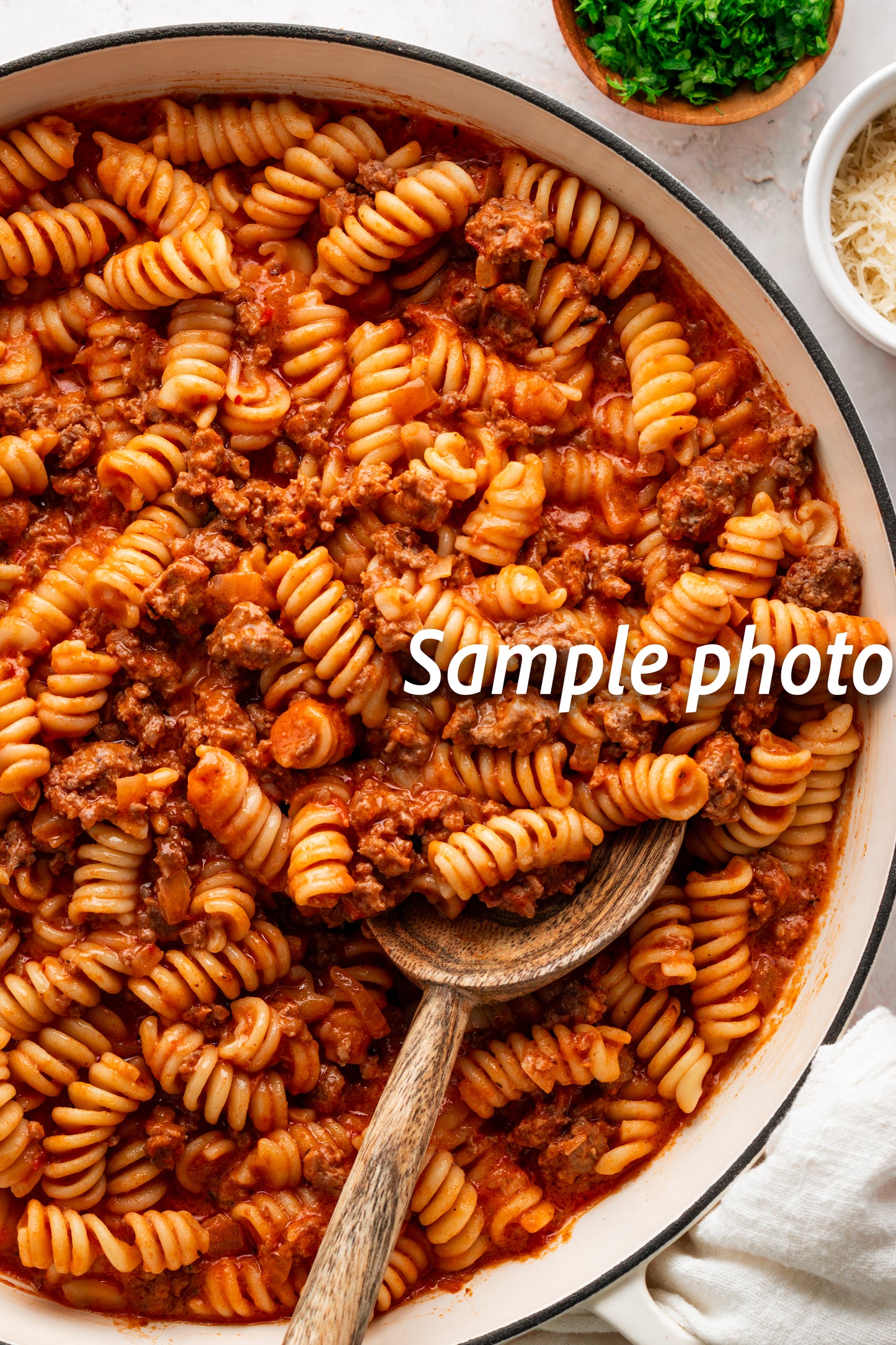 Creamy Beef Tomato Pasta - Set 2