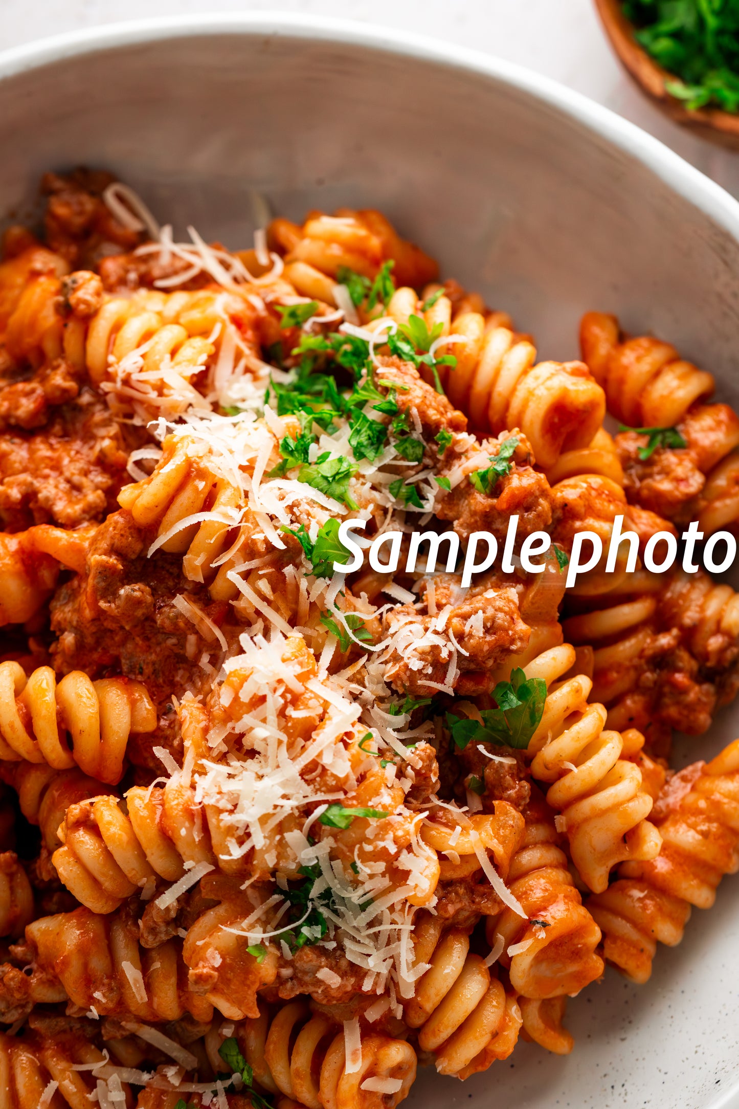 Creamy Beef Tomato Pasta - Set 2