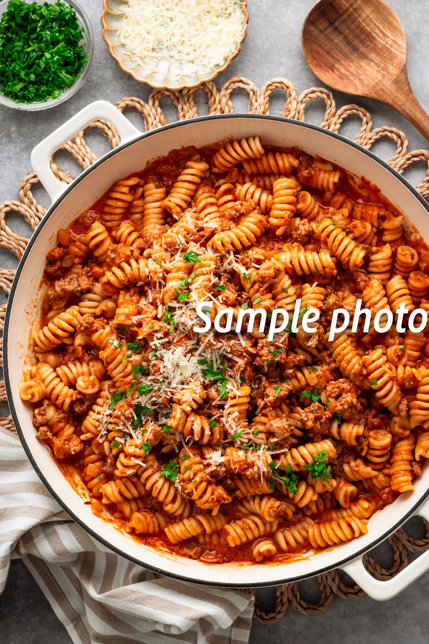 Creamy Beef Tomato Pasta - Set 1