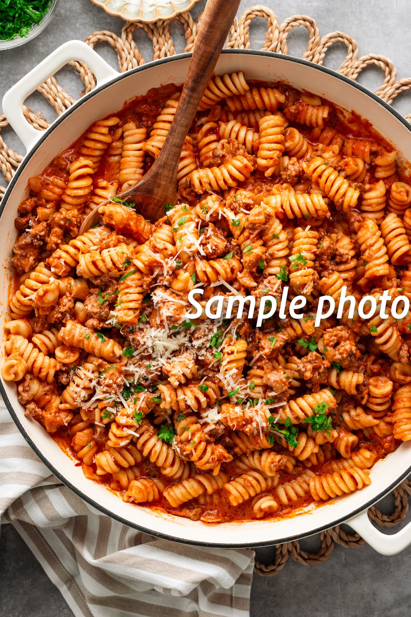 Creamy Beef Tomato Pasta - Set 1
