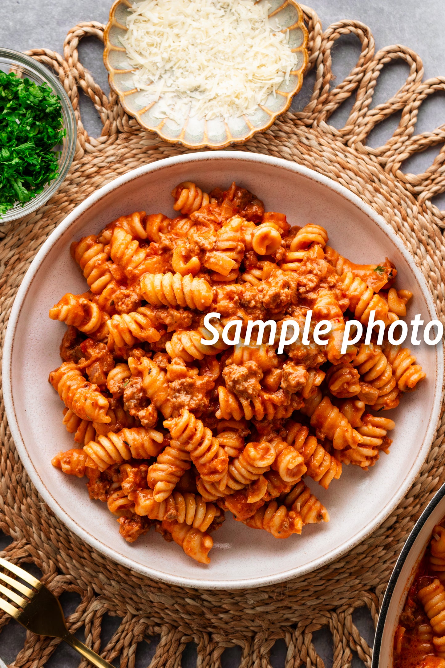 Creamy Beef Tomato Pasta - Set 1