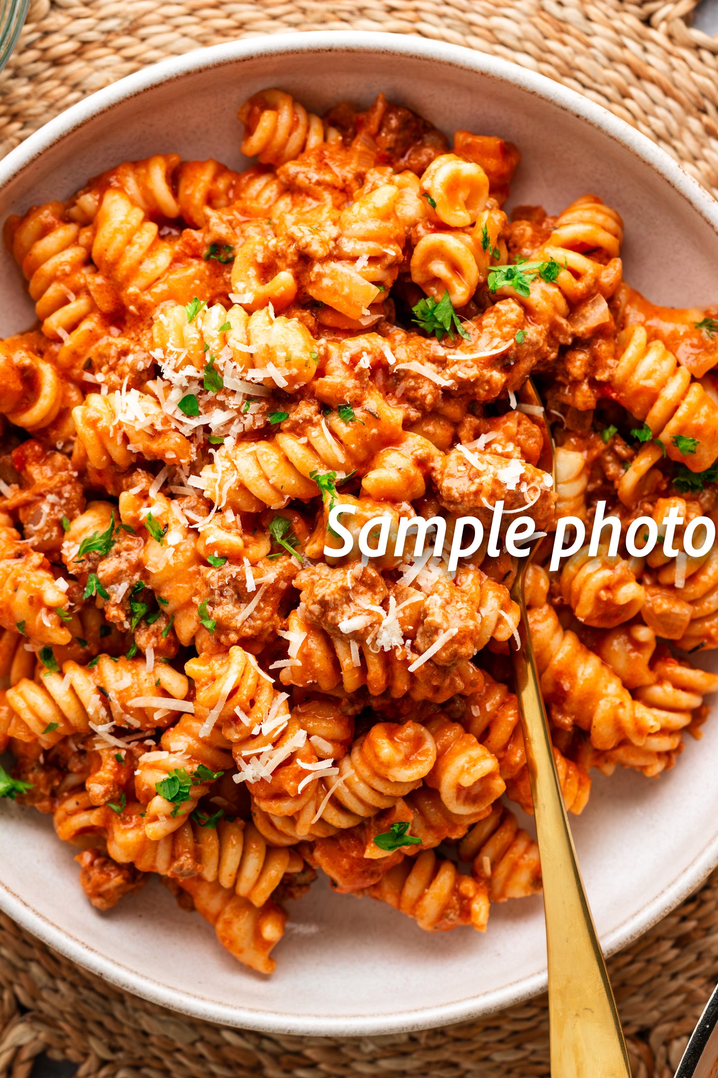 Creamy Beef Tomato Pasta - Set 1
