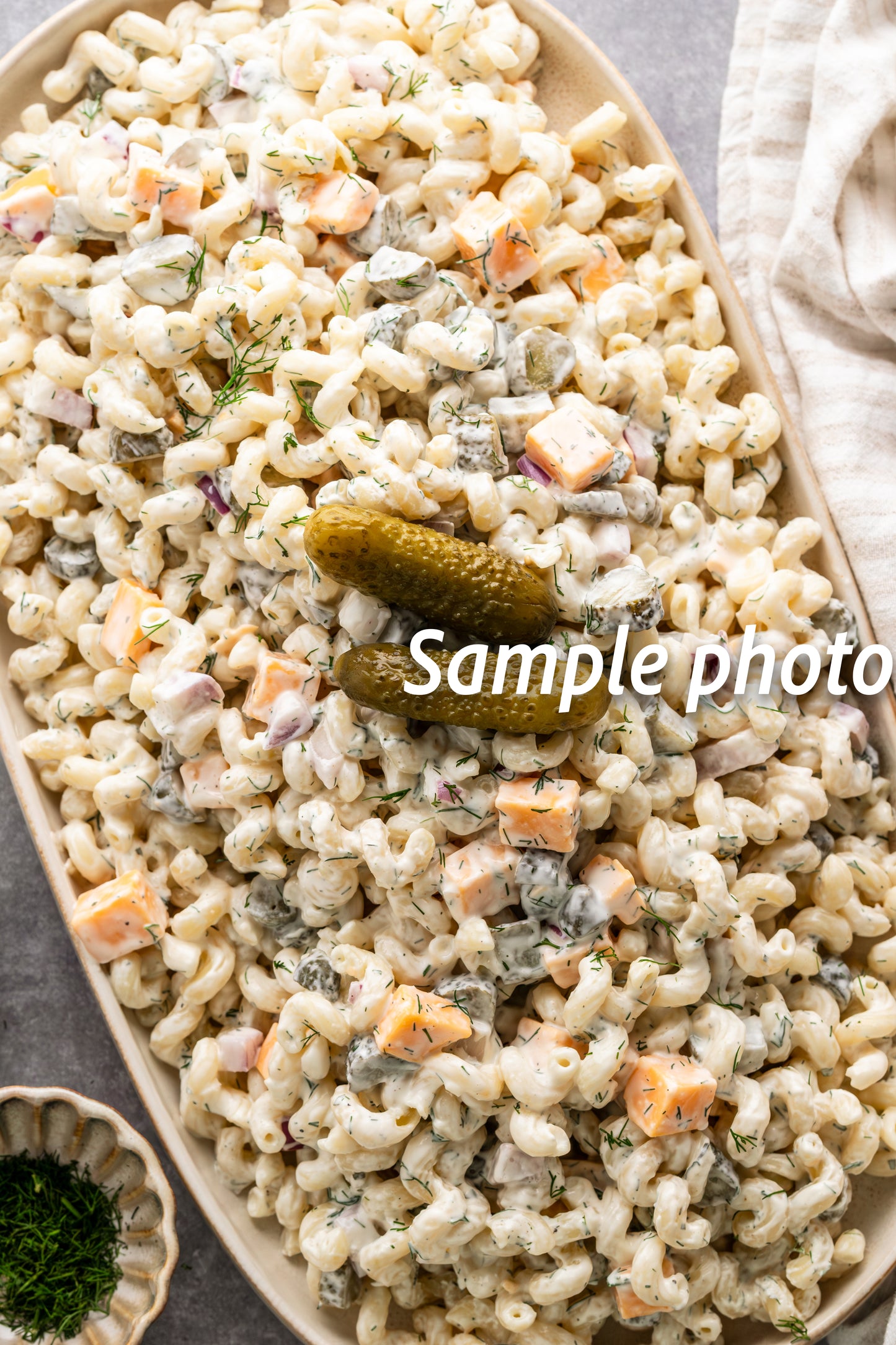 Dill Pickle Pasta Salad - Set 2