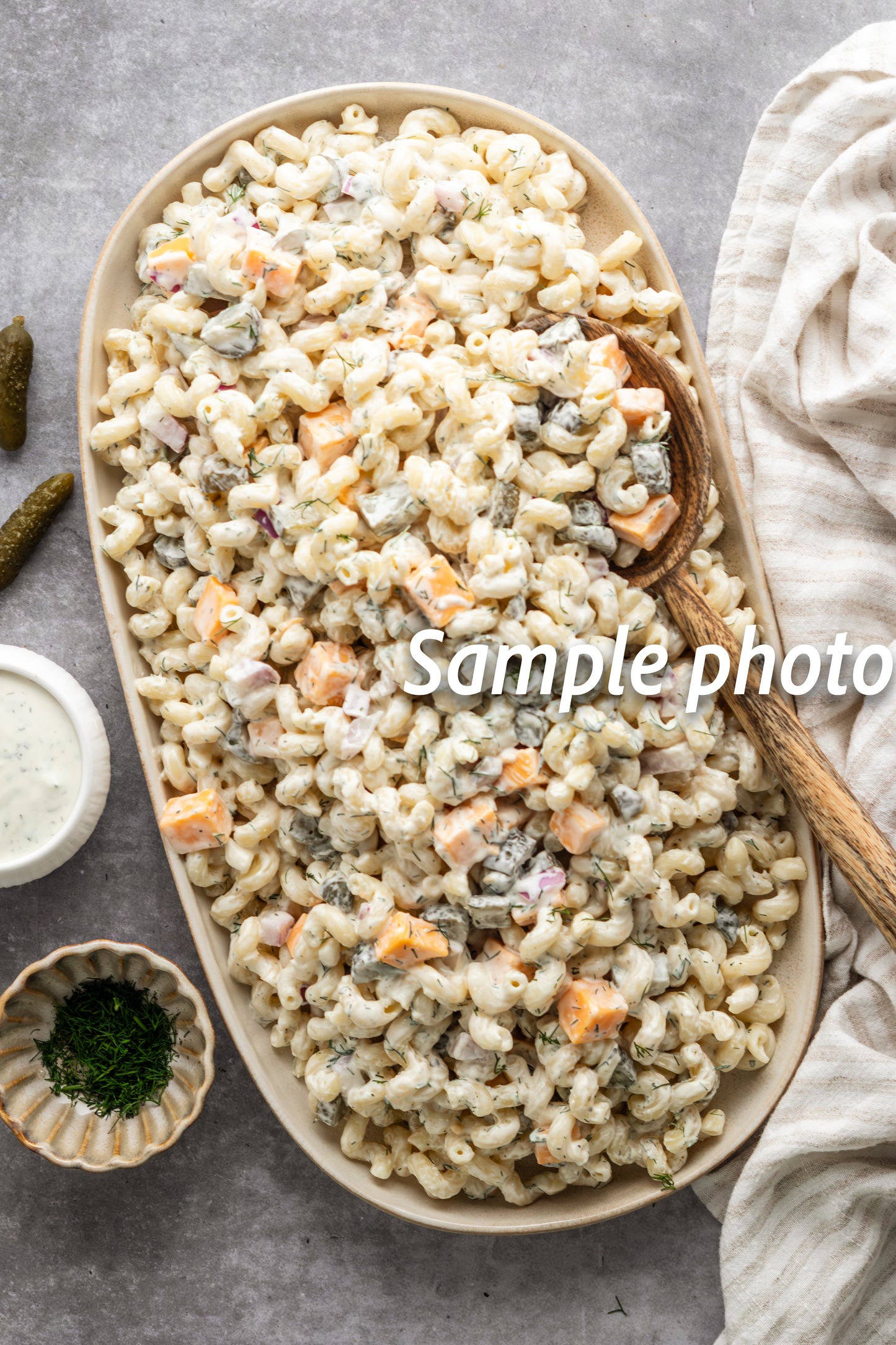 Dill Pickle Pasta Salad - Set 2