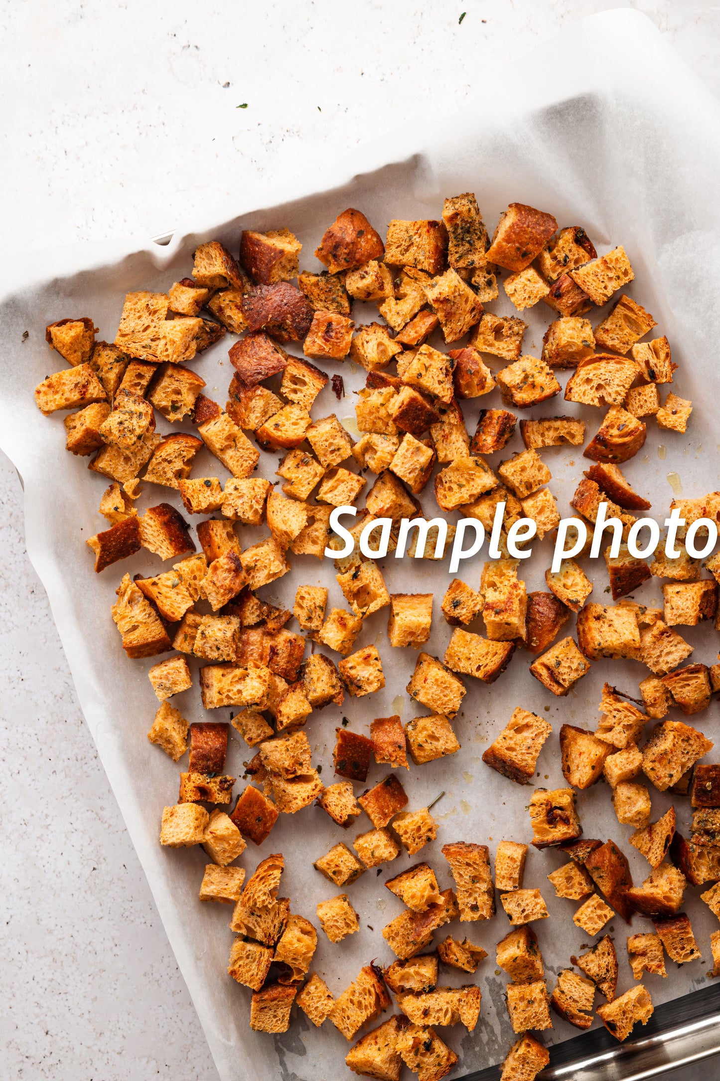 Garlic Herb Croutons - Set 1