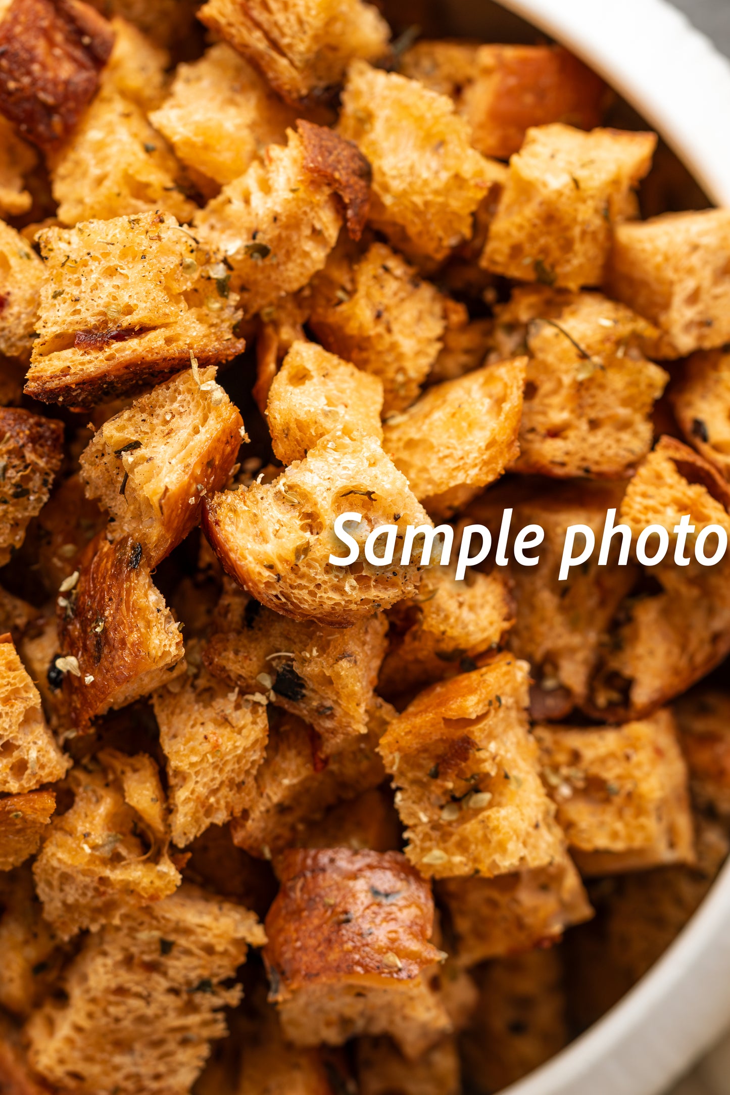 Garlic Herb Croutons - Set 2