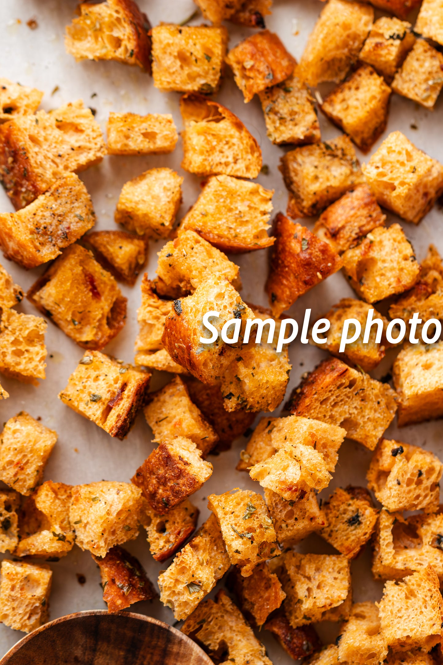 Garlic Herb Croutons - Set 1