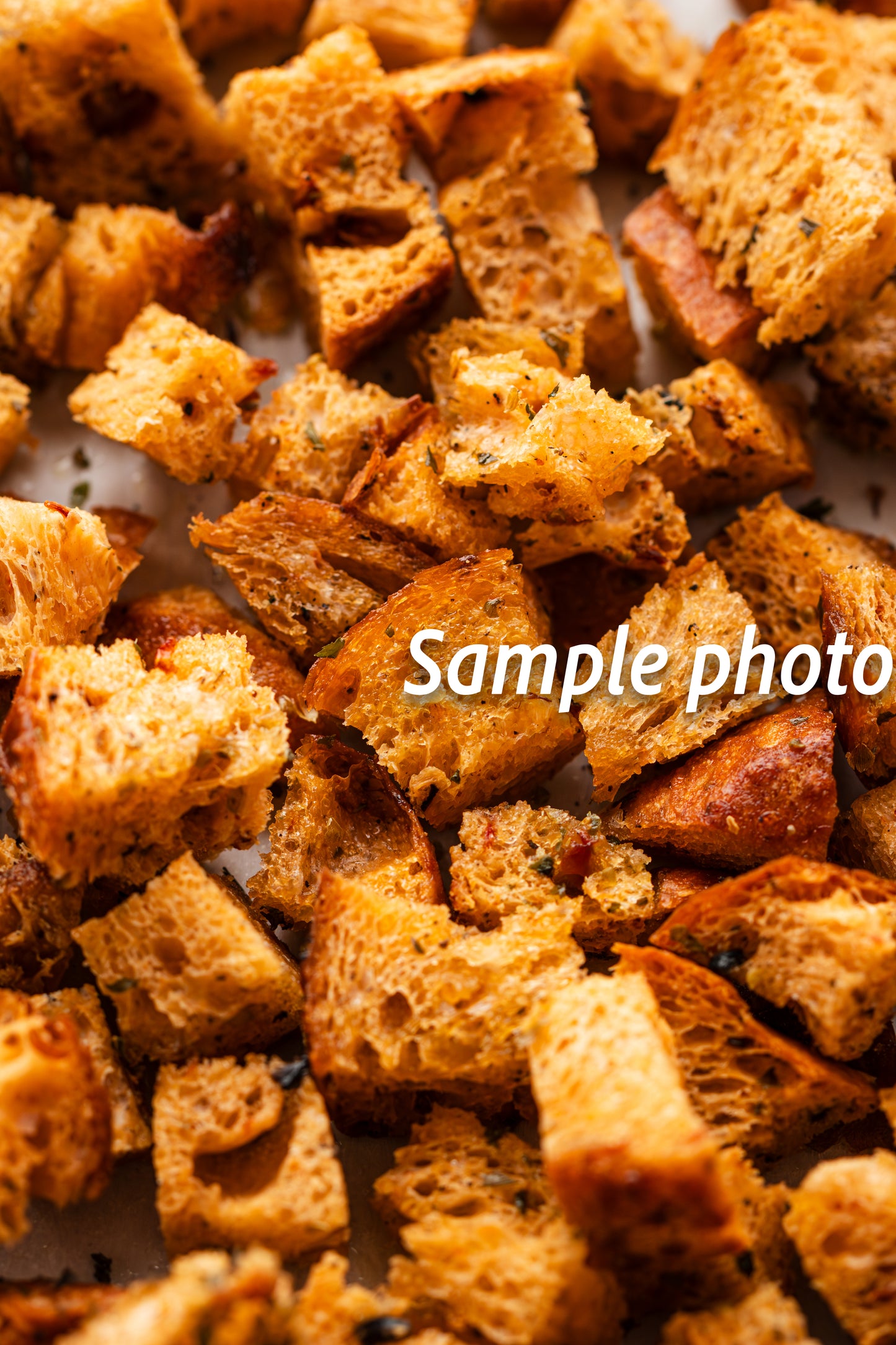 Garlic Herb Croutons - Set 1