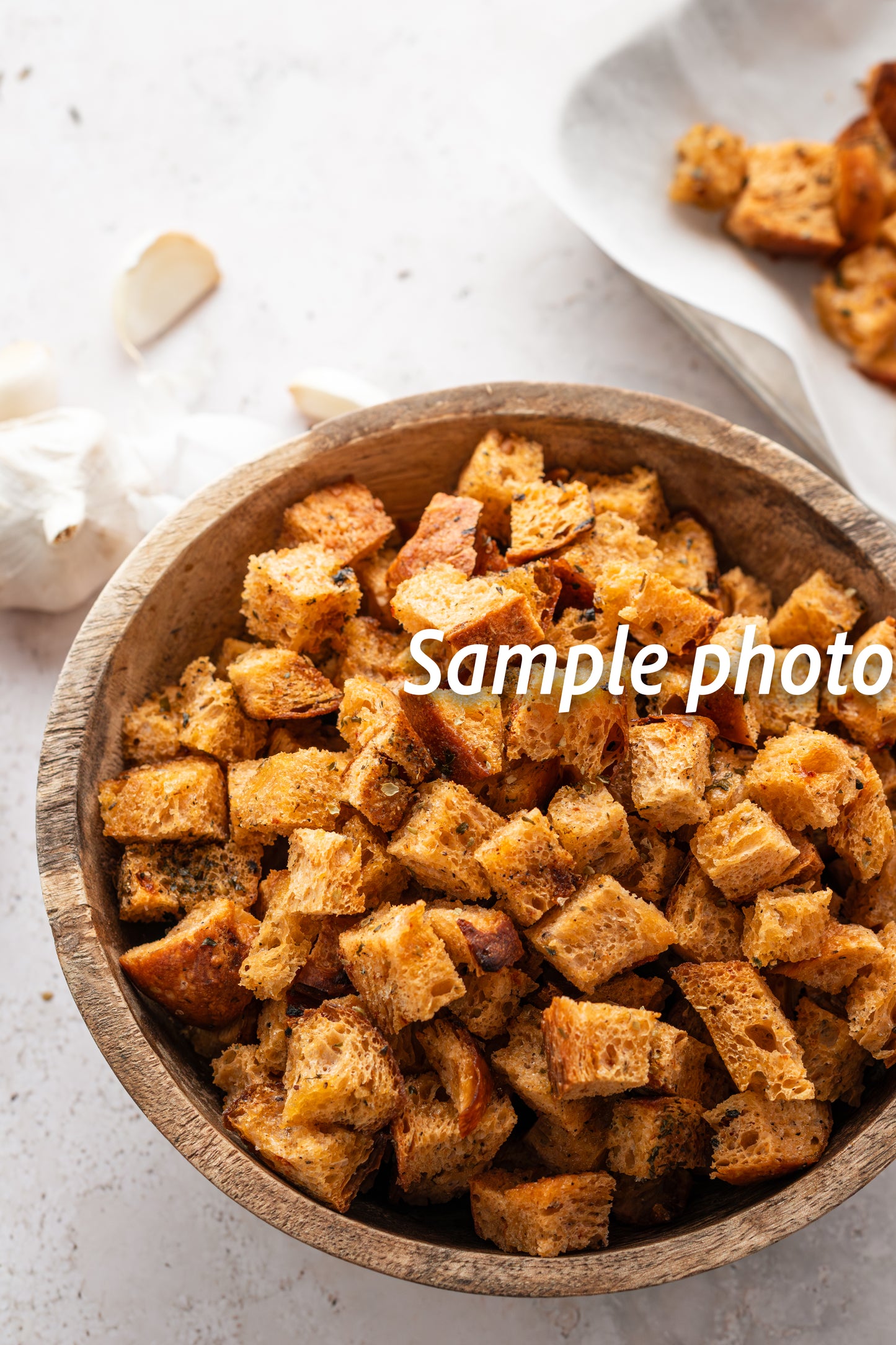 Garlic Herb Croutons - Set 1
