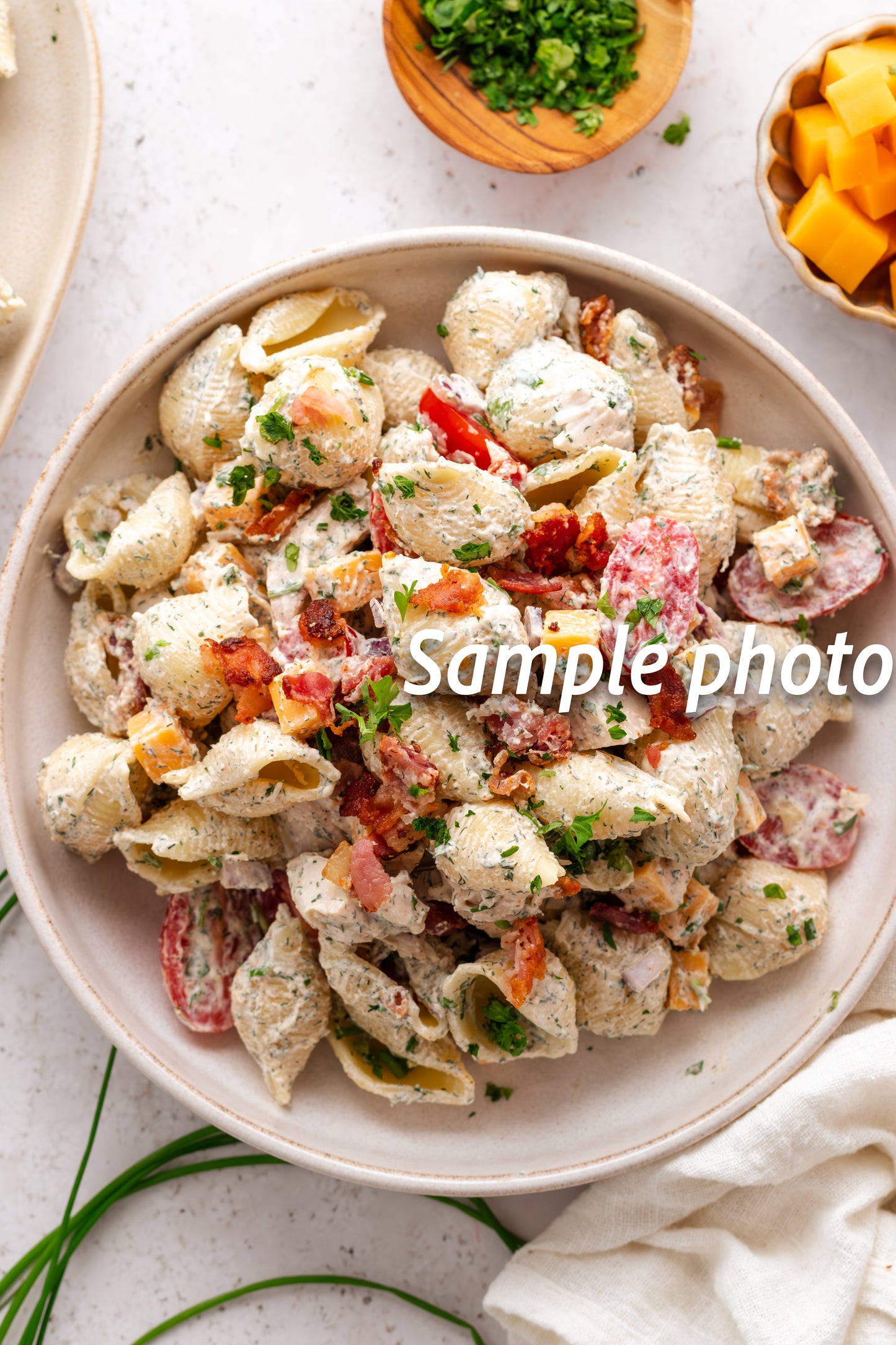 Chicken Bacon Ranch Pasta Salad - Set 2