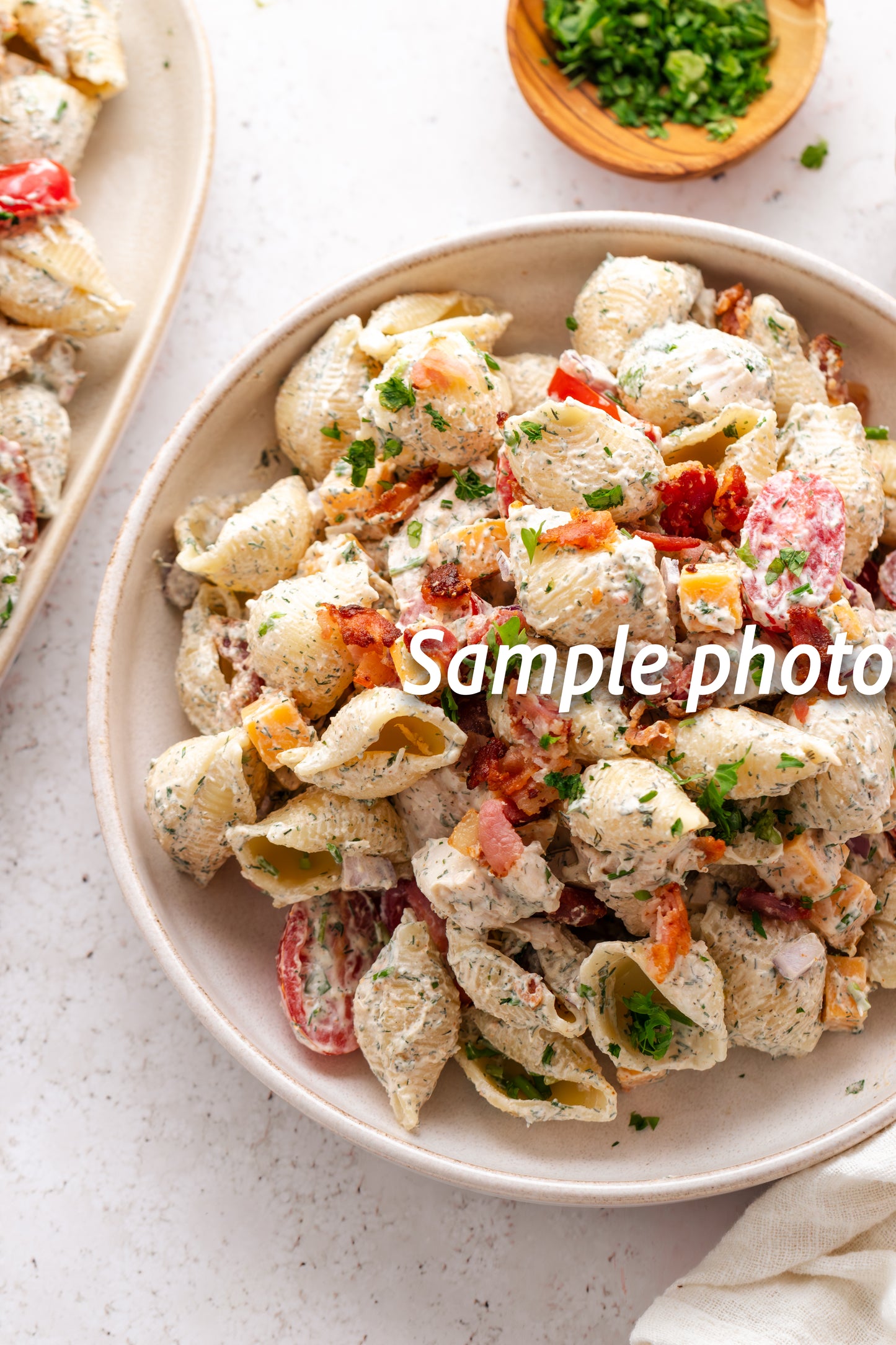 Chicken Bacon Ranch Pasta Salad - Set 2