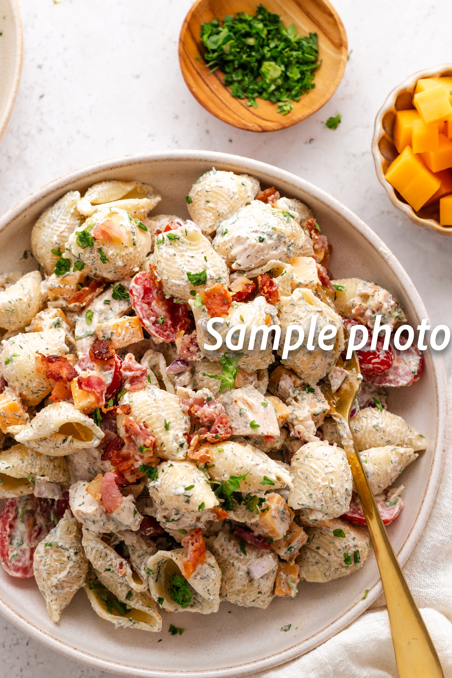 Chicken Bacon Ranch Pasta Salad - Set 2