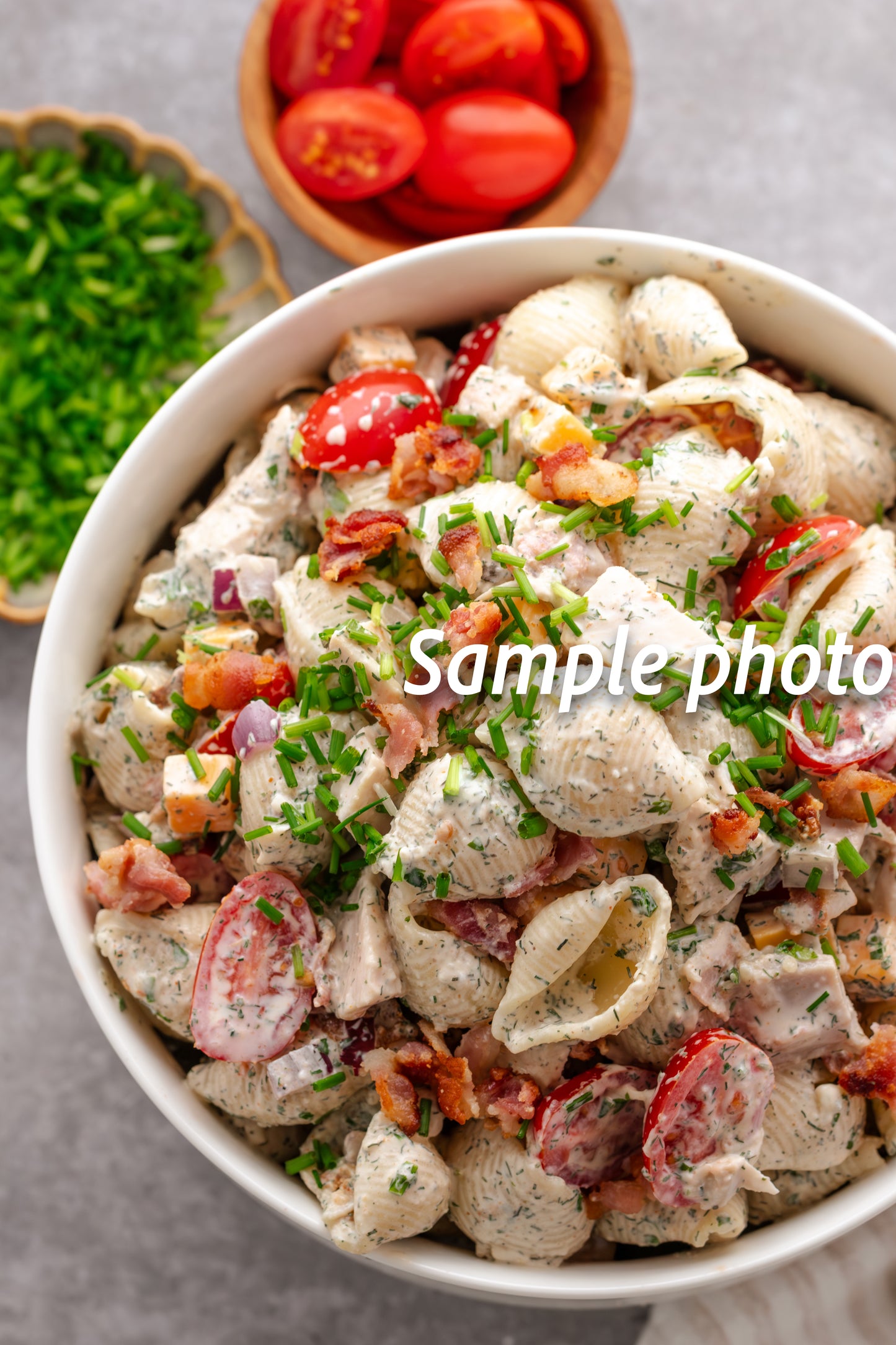 Chicken Bacon Ranch Pasta Salad - Set 1