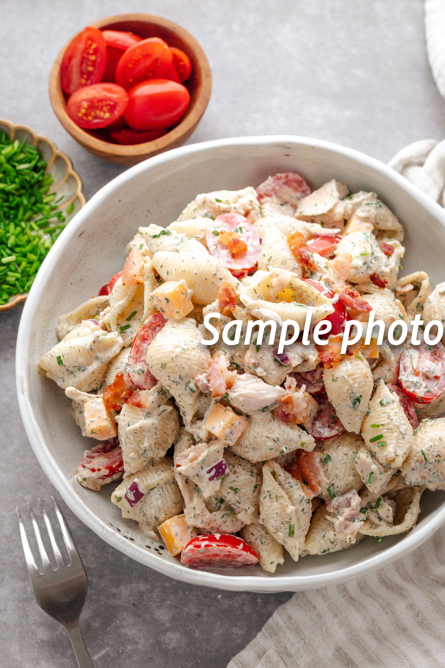 Chicken Bacon Ranch Pasta Salad - Set 1
