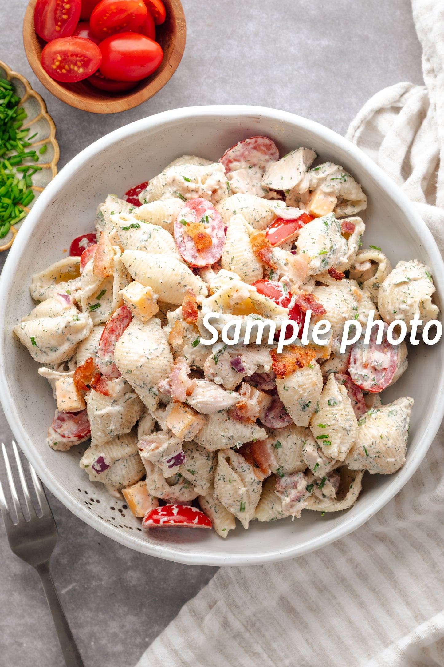 Chicken Bacon Ranch Pasta Salad - Set 1