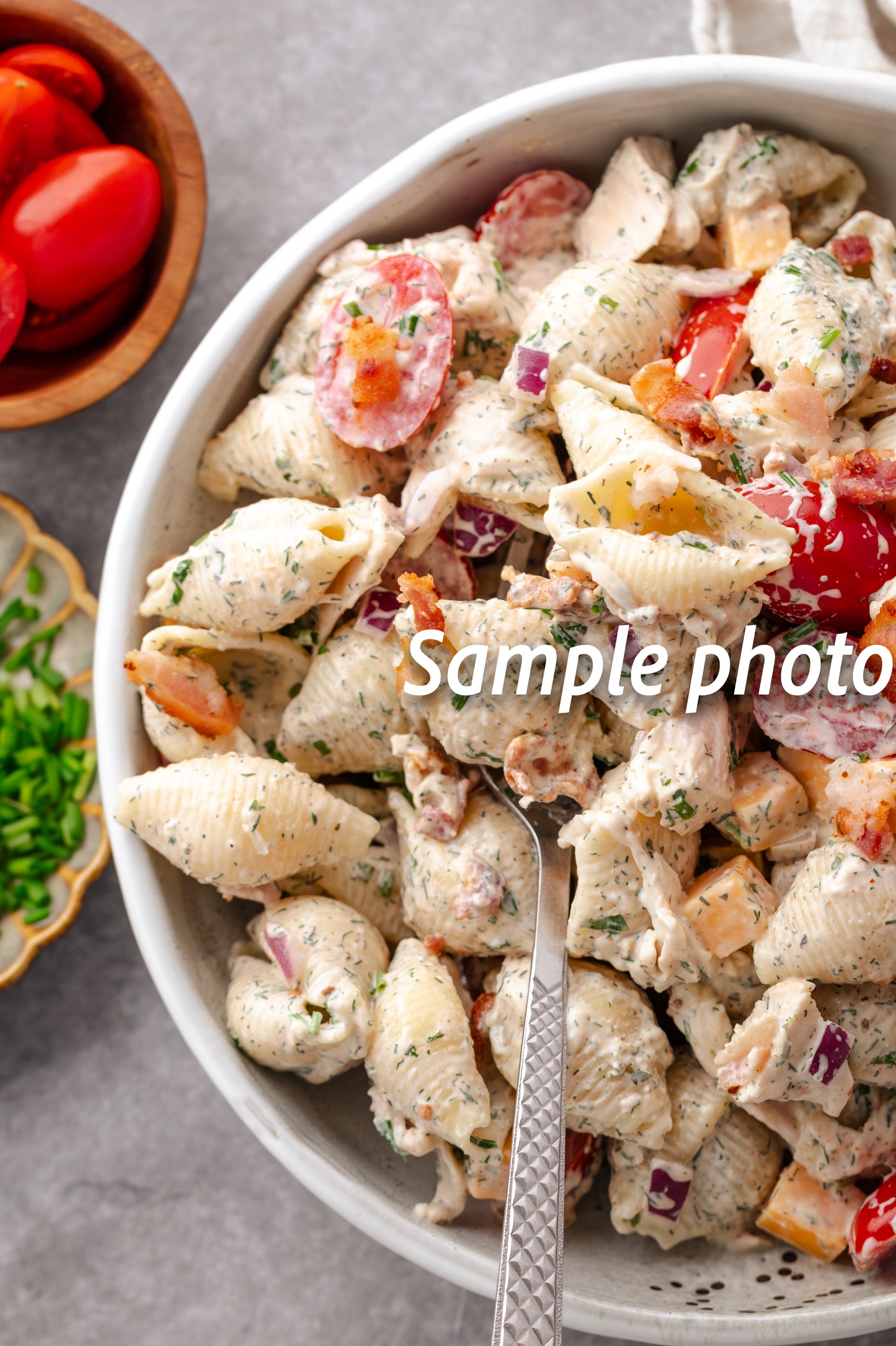 Chicken Bacon Ranch Pasta Salad - Set 1