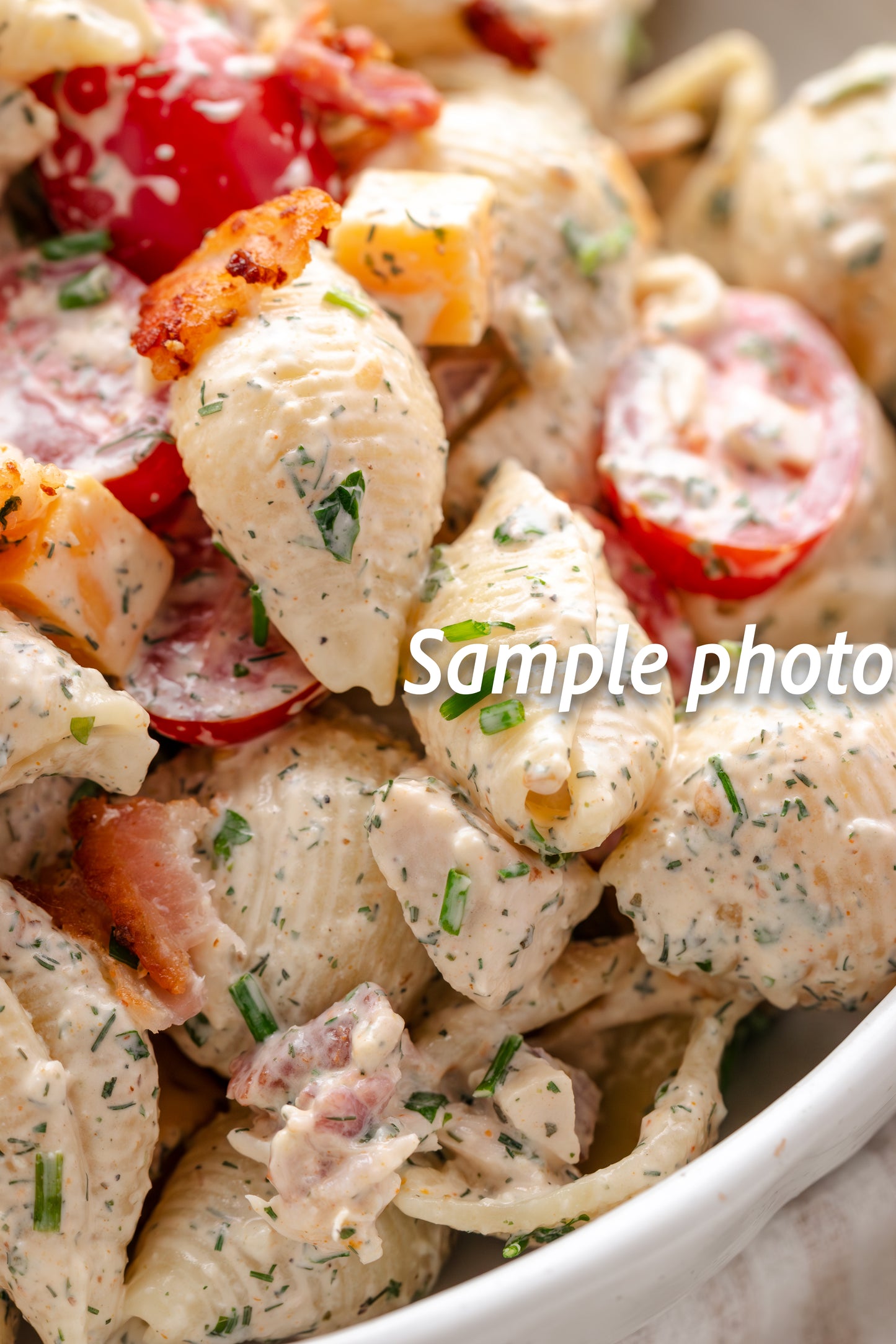 Chicken Bacon Ranch Pasta Salad - Set 1