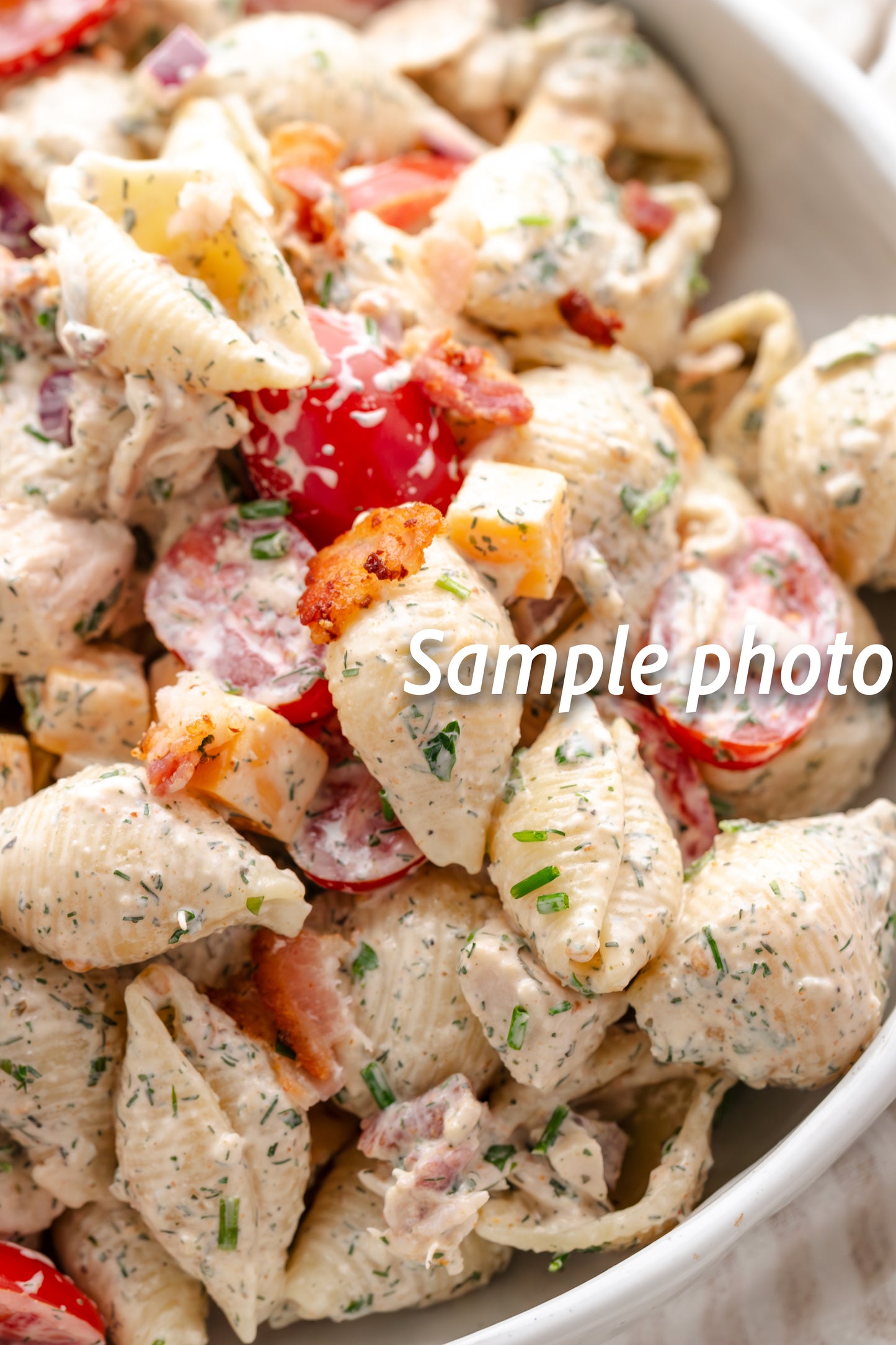 Chicken Bacon Ranch Pasta Salad - Set 1