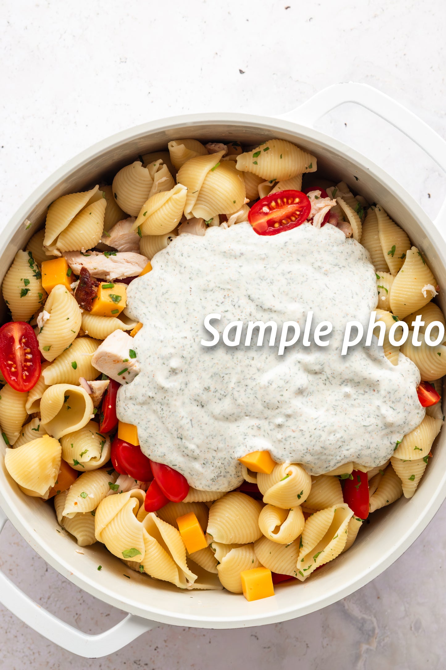 Chicken Bacon Ranch Pasta Salad - Set 2