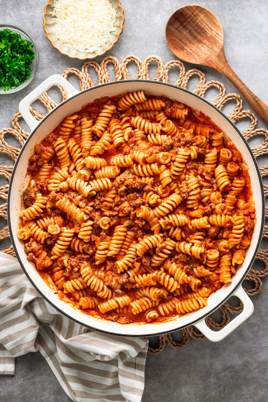 Creamy Beef Tomato Pasta - Set 1