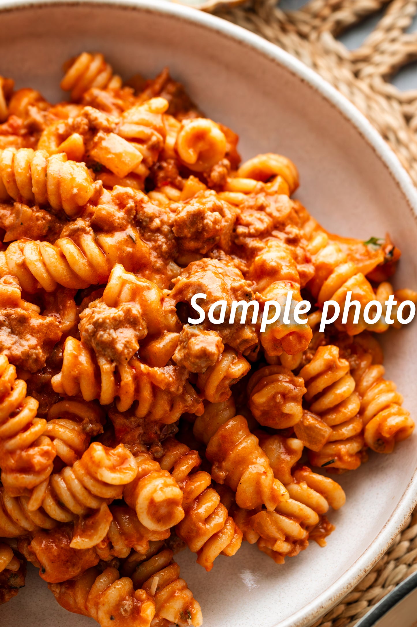 Creamy Beef Tomato Pasta - Set 1