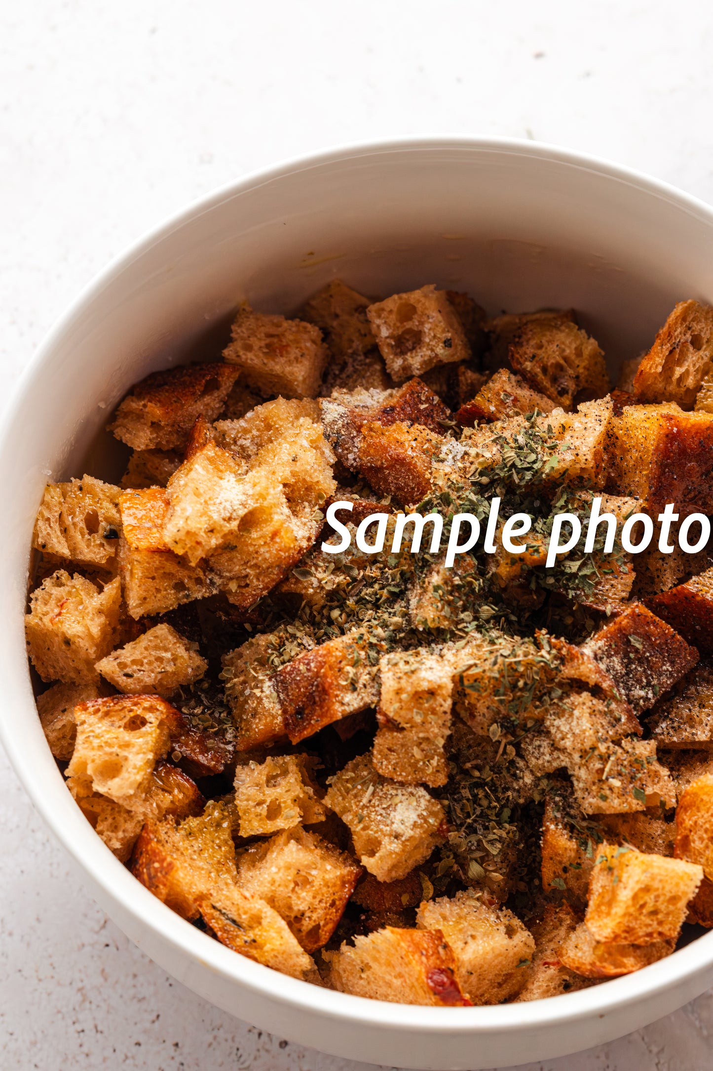 Garlic Herb Croutons - Set 1